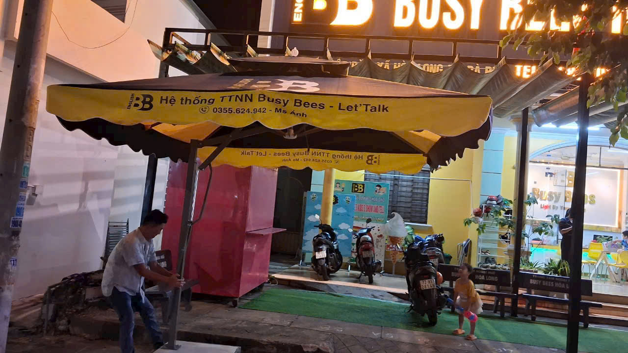 Dù Che Nắng Thủ Đức. HCM. Dù Lệch Tâm Tại TP Thủ Đức. Dù Che Thành Phố Hồ Chí Minh